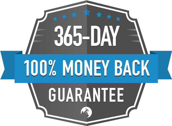 100% Money Back Guarantee